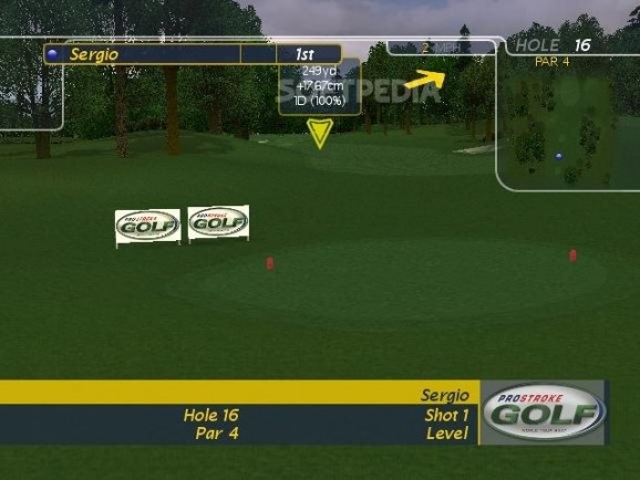 ProStroke Golf: World Tour 2007 Demo screenshot