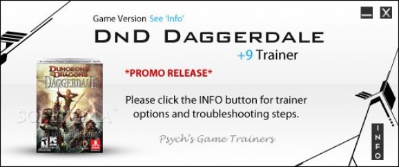 Dungeons and Dragons Daggerdale +1 Trainer screenshot