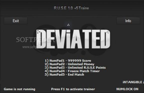 R.U.S.E. +5 Trainer screenshot