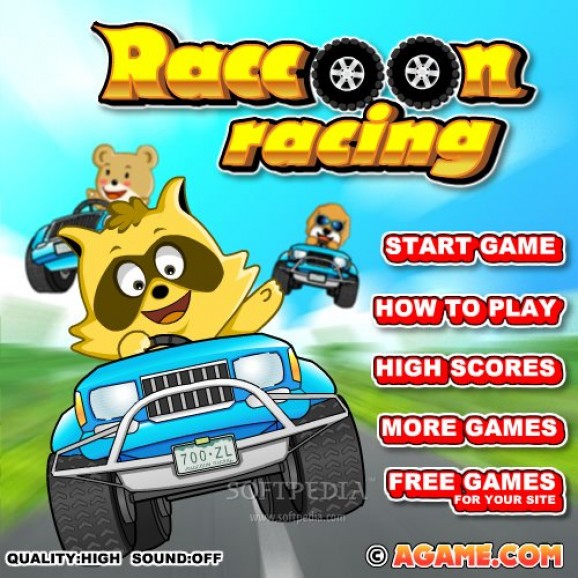 Raccoon Racing screenshot