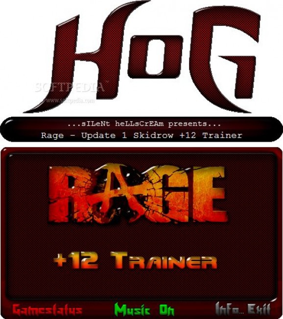 Rage +12 Trainer for 1.2 screenshot