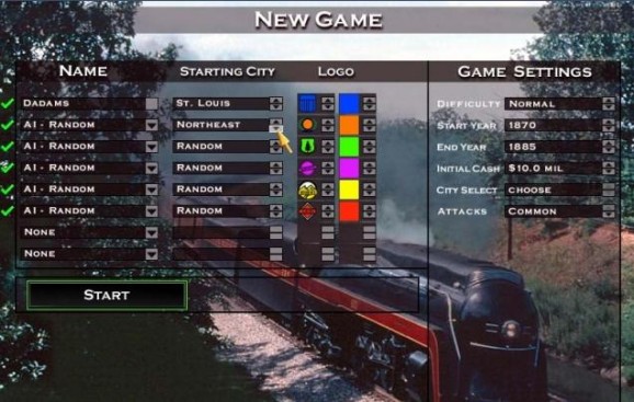 Rails Across America Patch screenshot