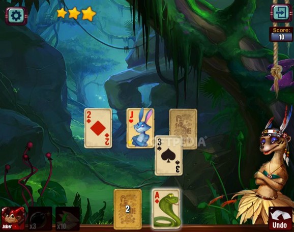 Rainforest Solitaire screenshot