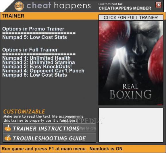 Real Boxing +1 Trainer screenshot