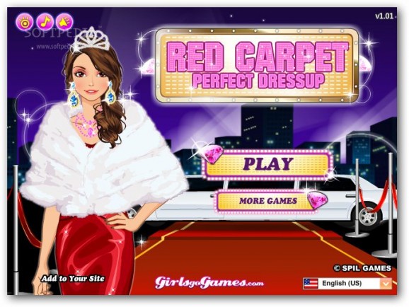 Red Carpet Perfect Dress Up screenshot