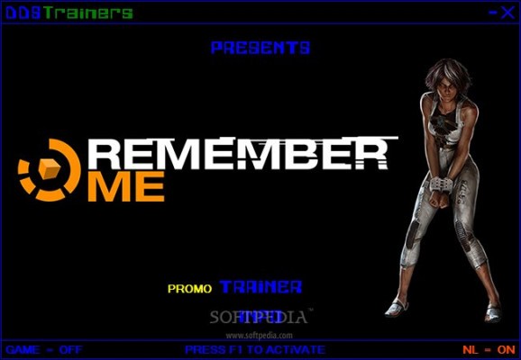 Remember Me +1 Trainer for 1.0.2056.0 screenshot