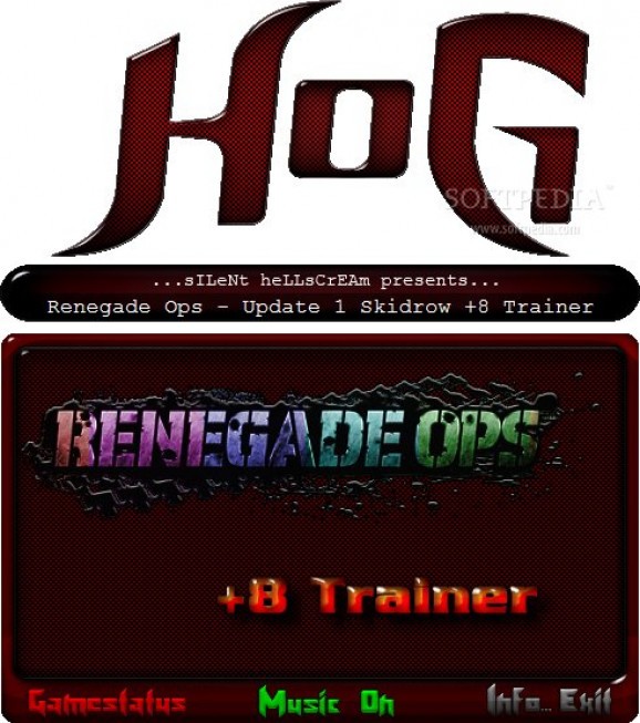 Renegade Ops +8 Trainer for 1.01 screenshot
