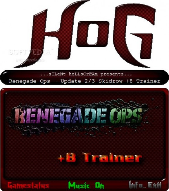Renegade Ops +8 Trainer for 1.03 screenshot