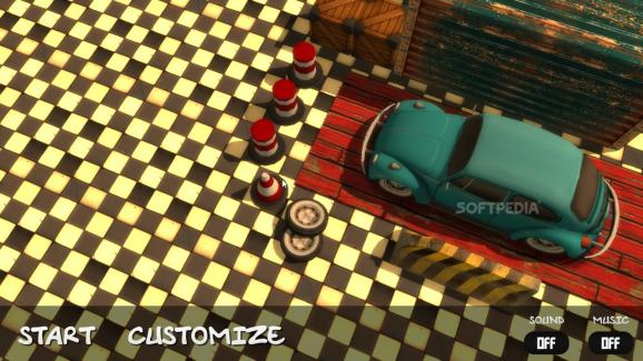 Retro Parking Demo screenshot