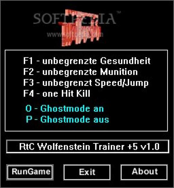 Return to Castle Wolfenstein +5 Trainer screenshot