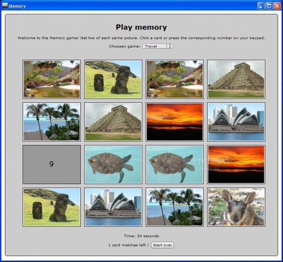 Memory screenshot