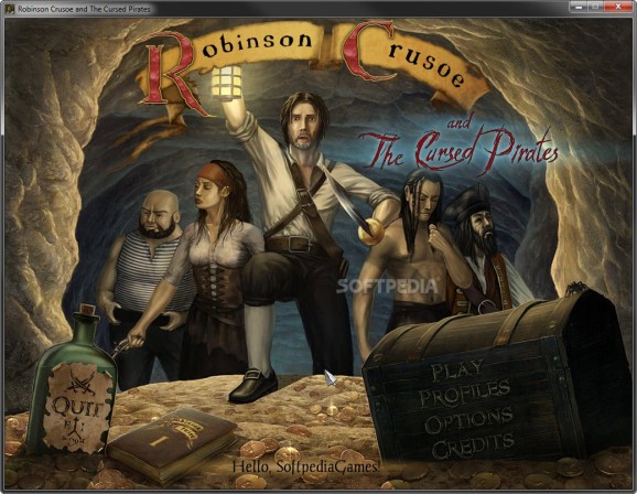 Robinson Crusoe and the Cursed Pirates Demo screenshot