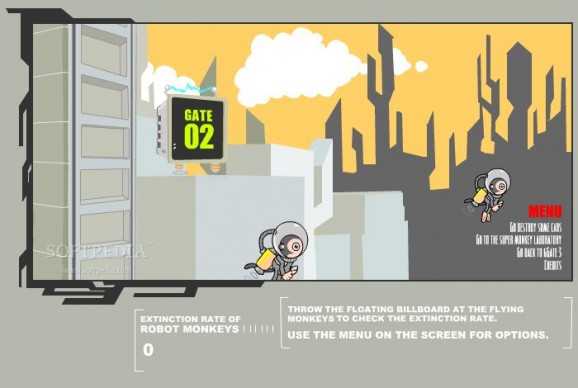 Robot Monkey City screenshot