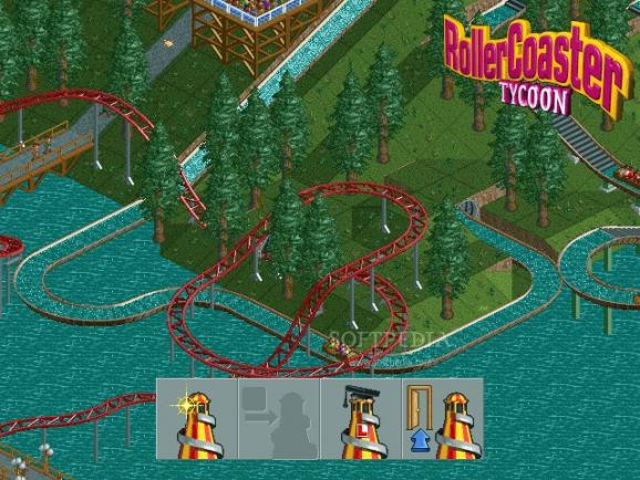 RollerCoaster Tycoon Demo screenshot
