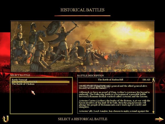 Rome: Total War Barbarian Invasion Demo screenshot