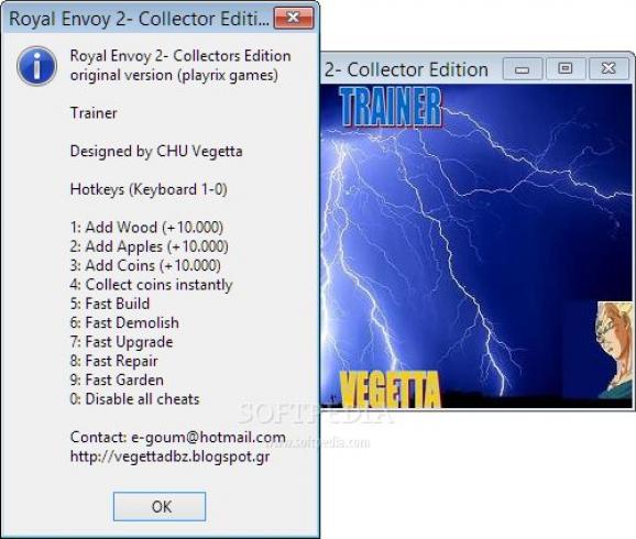 Royal Envoy 2 Collector's Edition +9 Trainer screenshot