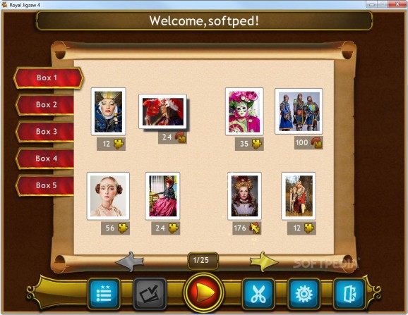 Royal Jigsaw 4 screenshot