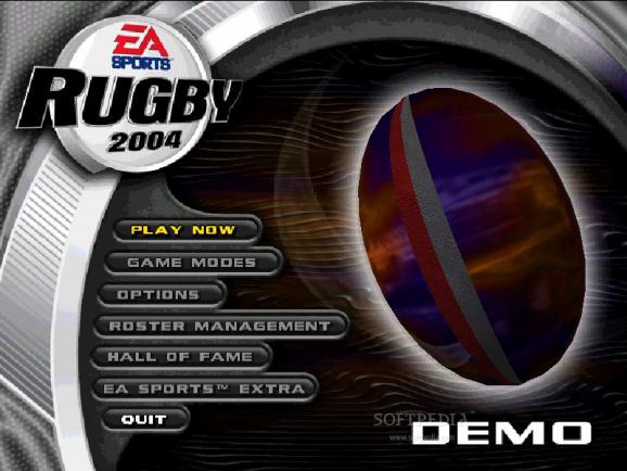 Rugby 2004 Demo screenshot