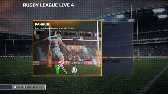 Rugby League Live 4 - The FanHub screenshot