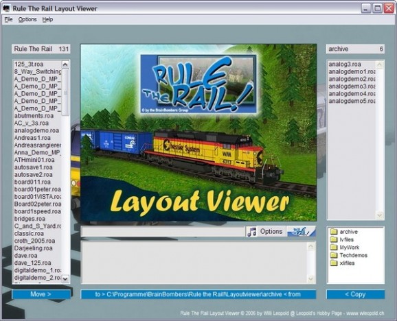 Rule the Rail Layout Viewer screenshot