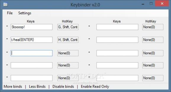 SA:MP Keybinder screenshot