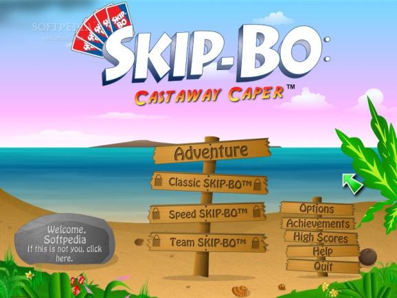 SKIP-BO Castaway Caper screenshot