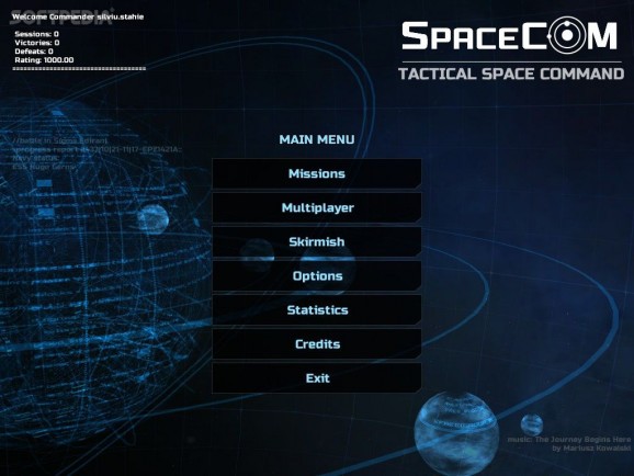 SPACECOM Demo screenshot