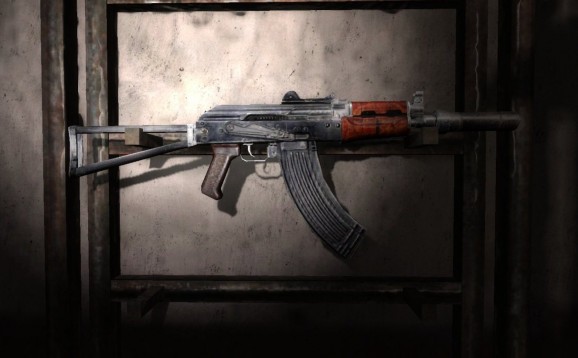 STALKER: Call of Pripyat Addon - AKsu and AK74 Wood Reskins screenshot