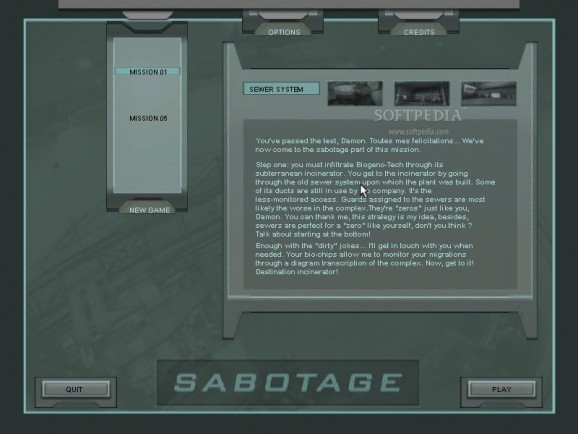 Sabotage Demo screenshot