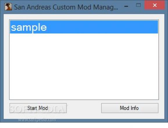 San Andreas Custom Mod Manager screenshot
