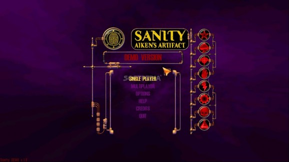 Sanity: Aiken's Artifact Demo screenshot