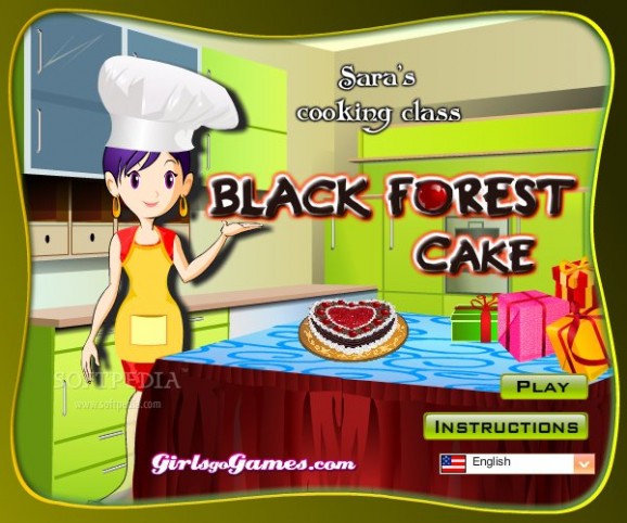 Sara's Cooking Class: Black Forest Cake screenshot