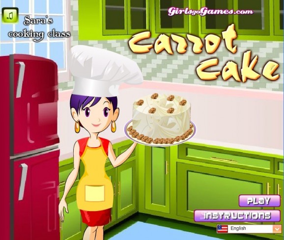 Sara's Cooking Class: Carrot Cake screenshot