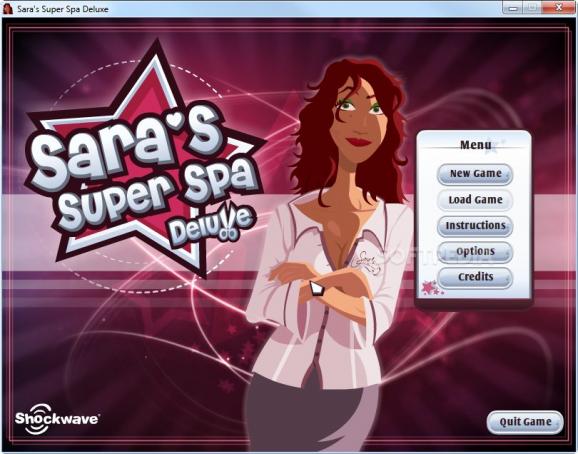 Sara's Super Spa Deluxe Demo screenshot