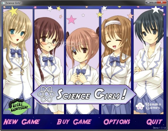 Science Girls! Demo screenshot