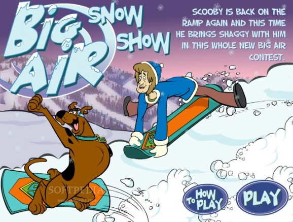 Scooby Doo: Big Air Snow Show screenshot