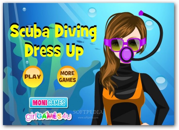 Scuba Diving Girl Dress Up screenshot