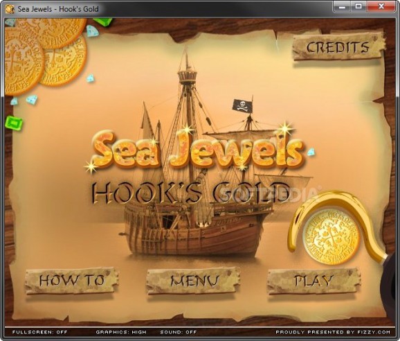 Sea Jewels Hook's Gold Demo screenshot