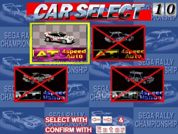 Sega Rally Championship Demo screenshot
