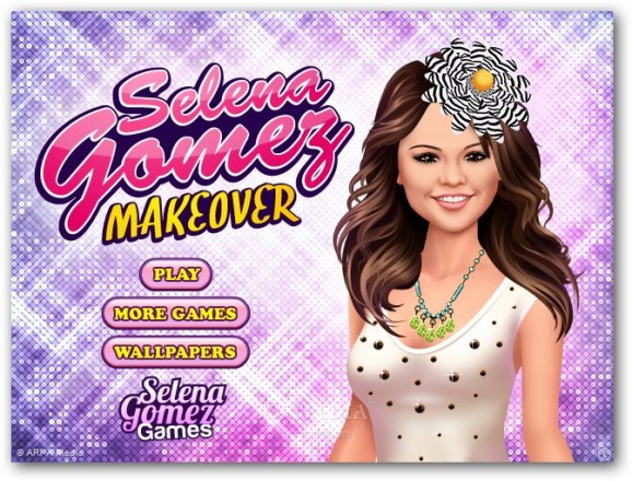 Selena Gomez Makeover Game screenshot