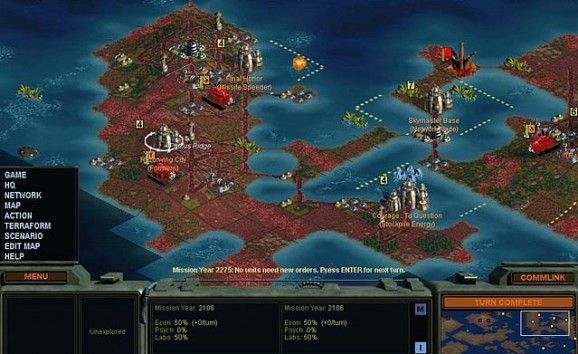 Sid Meier's Alien Crossfire Demo screenshot