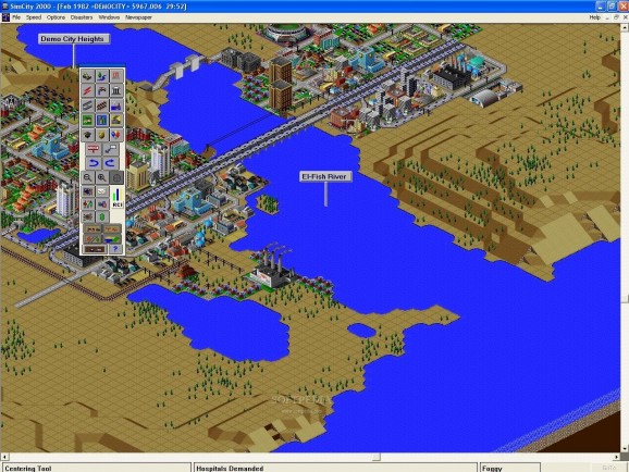 Sim City 2000 Demo screenshot