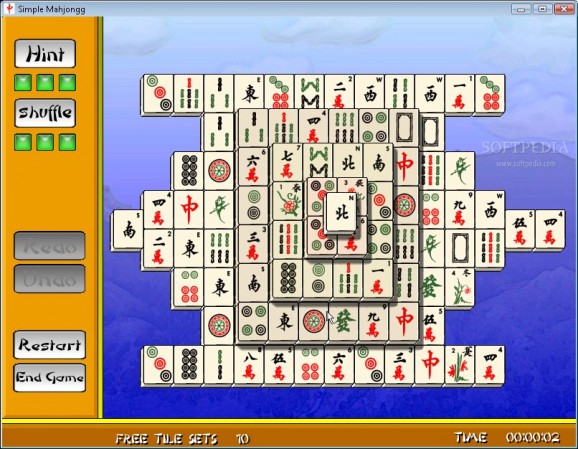 Simple Mahjongg screenshot