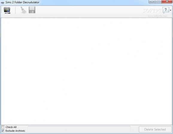 Sims 2 Folder Decrudulator screenshot