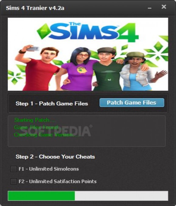 Sims 4 Trainer Cheat Tool screenshot