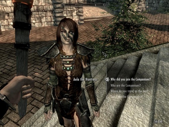 Skyrim Mod - Aela the Huntress New Face screenshot