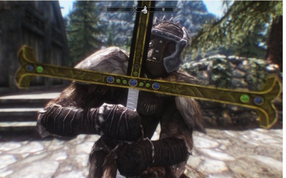 Skyrim Mod - Black Sword screenshot