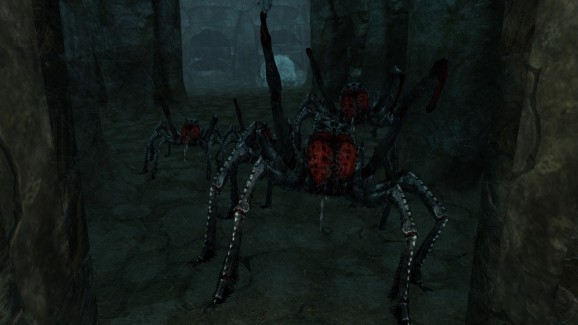 Skyrim Mod - Daedric Spiders screenshot