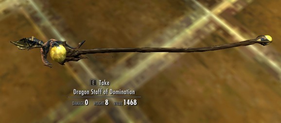 Skyrim Mod - Dragon Staff of Domination screenshot