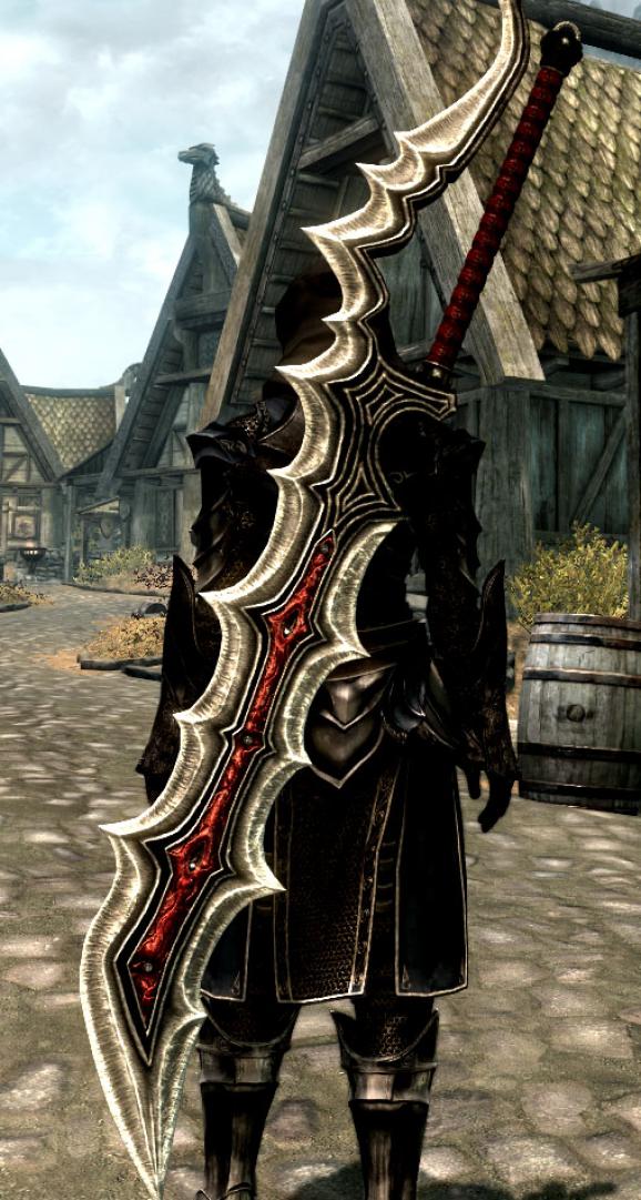 Skyrim Mod - Liliths Disemboweler - Custom Sword and Greatsword screenshot